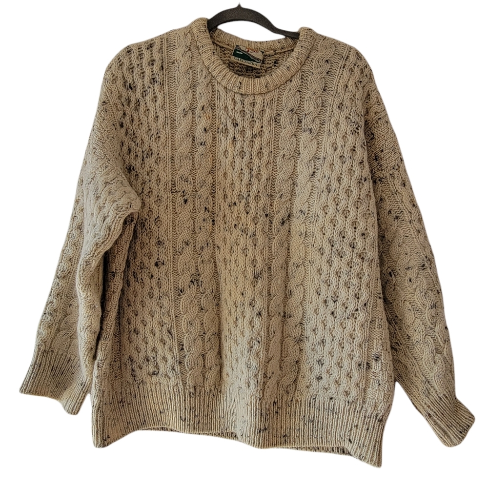 Vintage Gaeltarra New Wool Knit Sweater Mens Large (unisex)